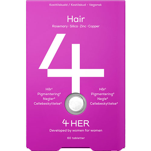 4HER Hair | 60 Tabl. fra 4HER på Mecindo.dk