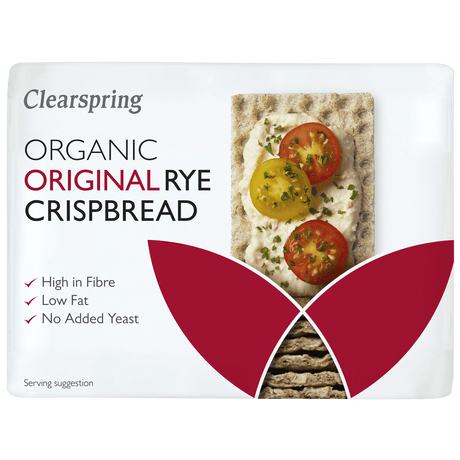 Clearspring Rugknækbrød Økologisk | 200 g