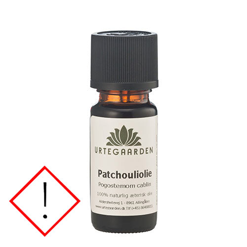Urtegaarden Patchouliolie | 10 ml fra Urtegaarden på Mecindo.dk