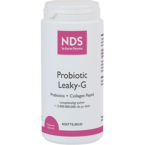 NDS Probiotic Leaky-g | 175 g fra NDS på Mecindo.dk