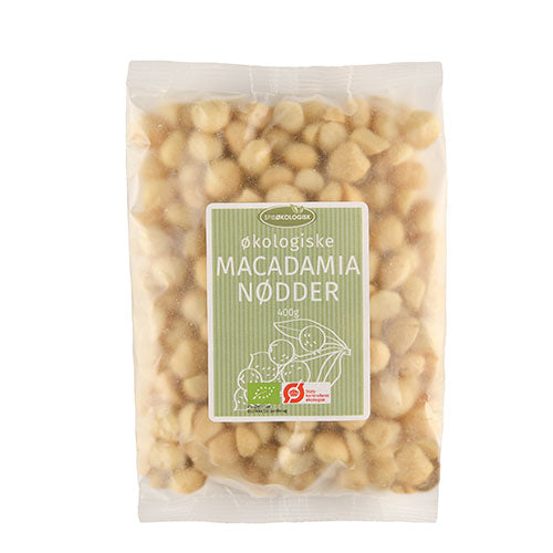 Spis Økologisk Macadamianødder Ø | 400 gr fra Spis Økologisk på Mecindo.dk