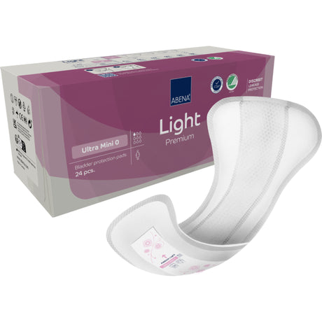 Abena Light Ultra Mini 0 | 24 stk fra Abena på Mecindo.dk