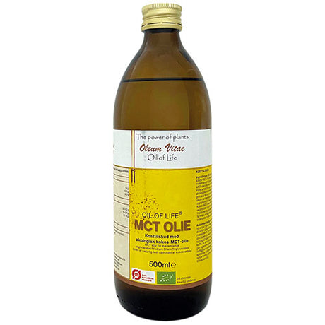 Oil of Life Mct Olie Ø | 500 ml fra Oil of Life på Mecindo.dk