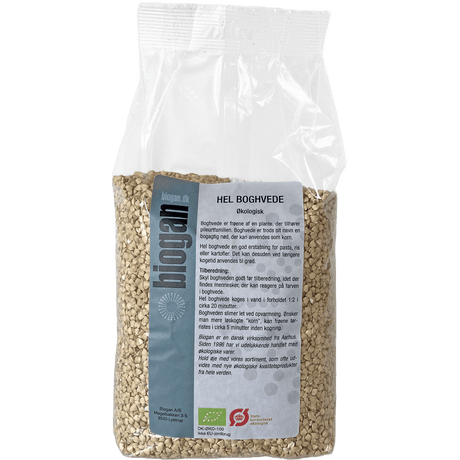 Biogan Økologisk Hel Boghvede | 1 kg