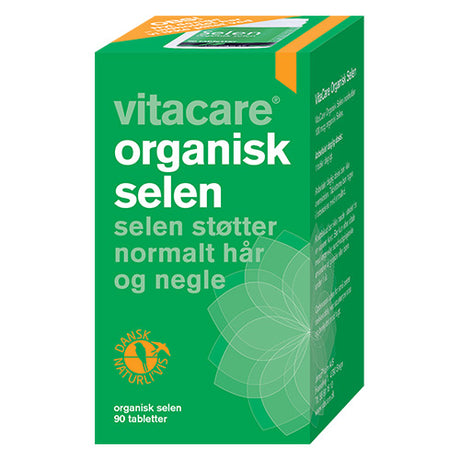 VitaCare Organisk Selen | 90 Tabl. fra VitaCare på Mecindo.dk