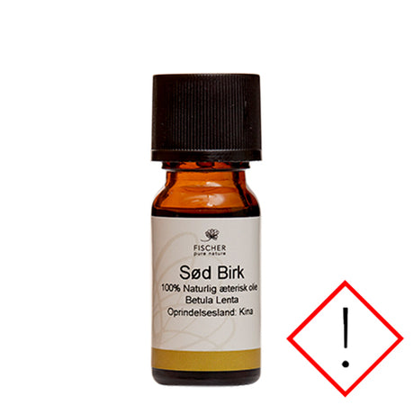 Fischer Pure Nature Sød Birk Olie AEterisk | 10 ml fra Fischer Pure Nature på Mecindo.dk