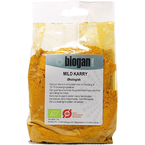 Biogan Økologisk Karry | 100 gr fra Biogan på Mecindo.dk