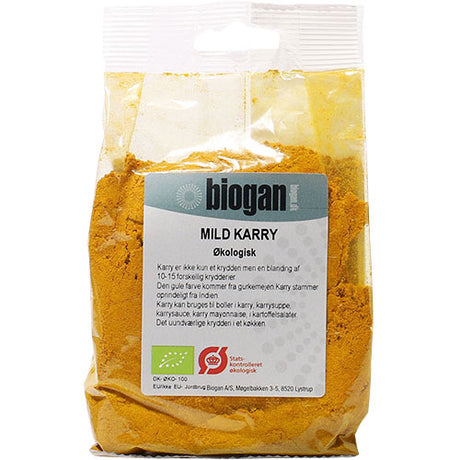 Biogan Økologisk Karry | 100 gr fra Biogan på Mecindo.dk