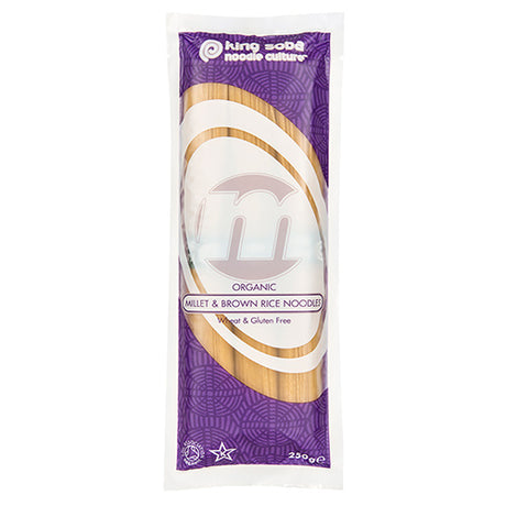 King Soba Hirse & Ris Nudler Økologisk | 250 gr fra King Soba på Mecindo.dk