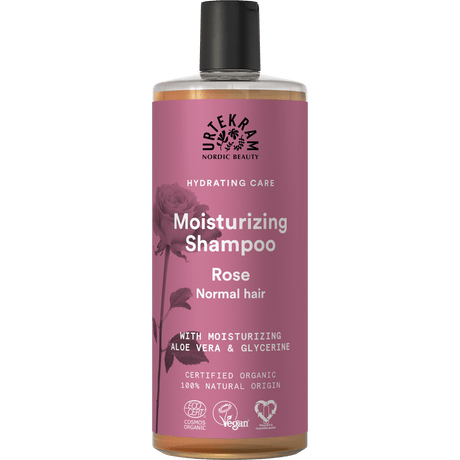 Urtekram Shampoo T. Normalt Hår Rose | 500 ml
