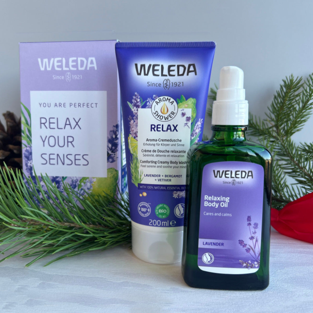 Weleda Gaveaeske Relax Your Senses fra Weleda på Mecindo.dk