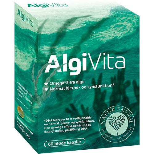 Naturenergi Algivita | 60 kapsler fra Naturenergi på Mecindo.dk