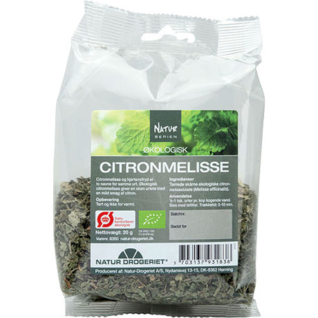 Natur-Drogeriet Hjertensfryd/citronmelisse Økologisk | 20 gr
