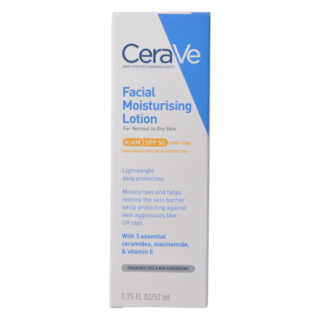 CeraVe Facial Moisturising Lotion Spf50 | 52 ml
