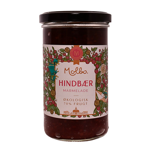 Rømer Hindbaer Marmelade Molbo Økologisk | 290 gr fra Rømer på Mecindo.dk