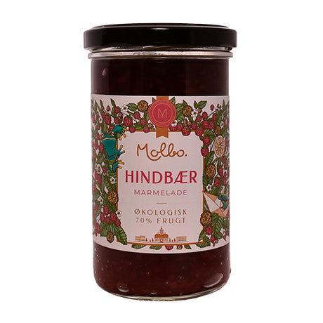 Rømer Hindbaer Marmelade Molbo Økologisk | 290 gr fra Rømer på Mecindo.dk