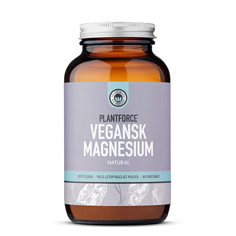 Plantforce Magnesium Neutral | 150 gr fra Plantforce på Mecindo.dk