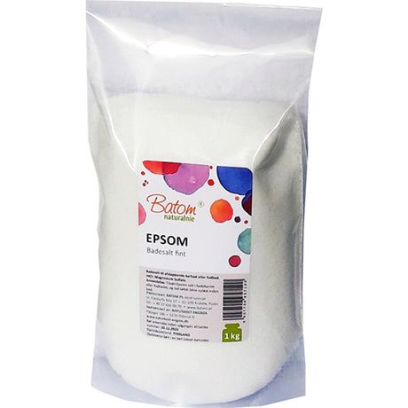 Epsom Badesalt | 1 kg fra Mecindo.dk på Mecindo.dk