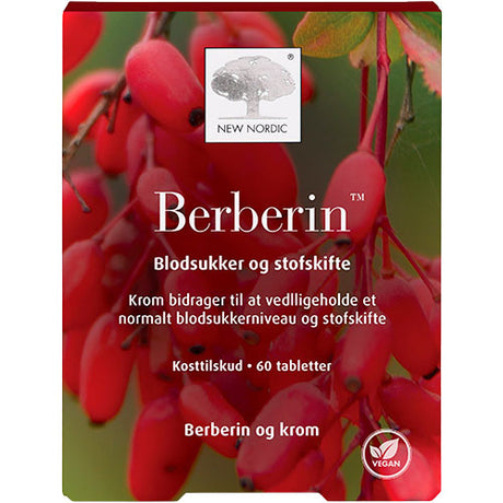 New Nordic Berberin | 60 tabletter fra New Nordic på Mecindo.dk