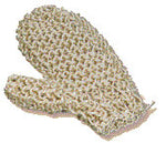Croll & Denecke Sisal-massagehandske Finstrikket