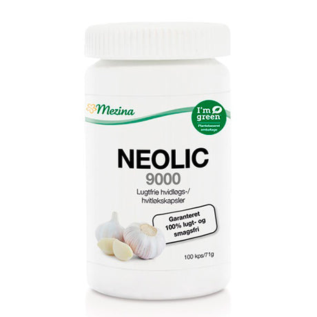 Mezina Neolic 9000 | 100 kapsler fra Mezina på Mecindo.dk