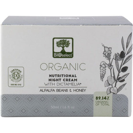 BIOselect Natcreme Bioeco | 50 ml fra BIOselect på Mecindo.dk